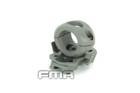 0.83'' / 21 mm Flashlight helmet mount – foliage green