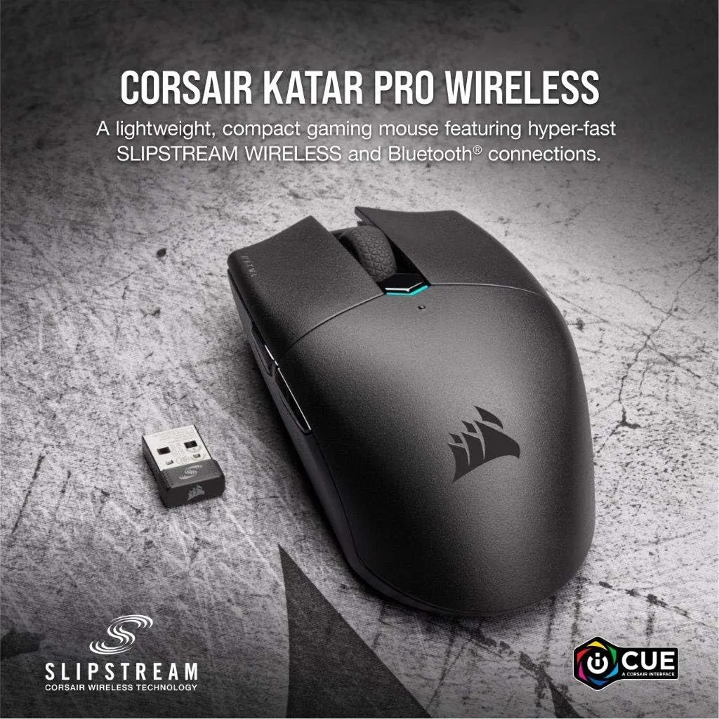 [12月聖誕優惠] Corsair KATAR PRO Wireless Gaming Mouse CH-931C011-AP