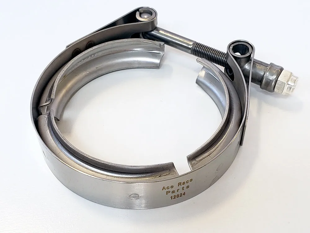 1.750" V-Band Clamp (for 2.450" OD Aluminum and Stainless Flanges) - 304 Stainless