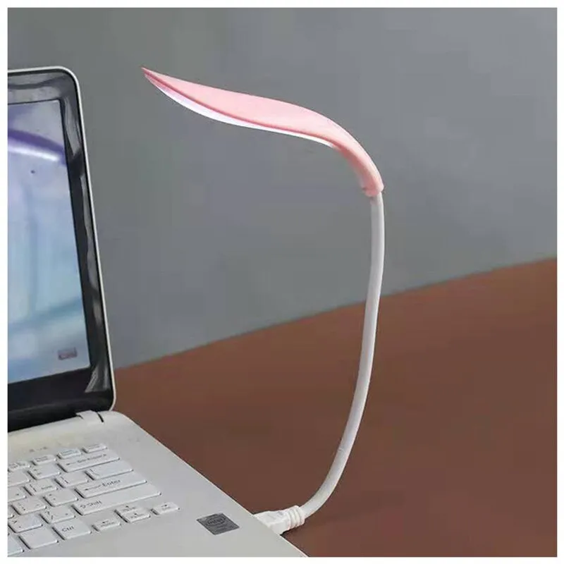 1pc Foldable Super Bright USB Led Book Light Portable Reading Lamp Light Table Lamp For Power Computer Laptop Night Lighting