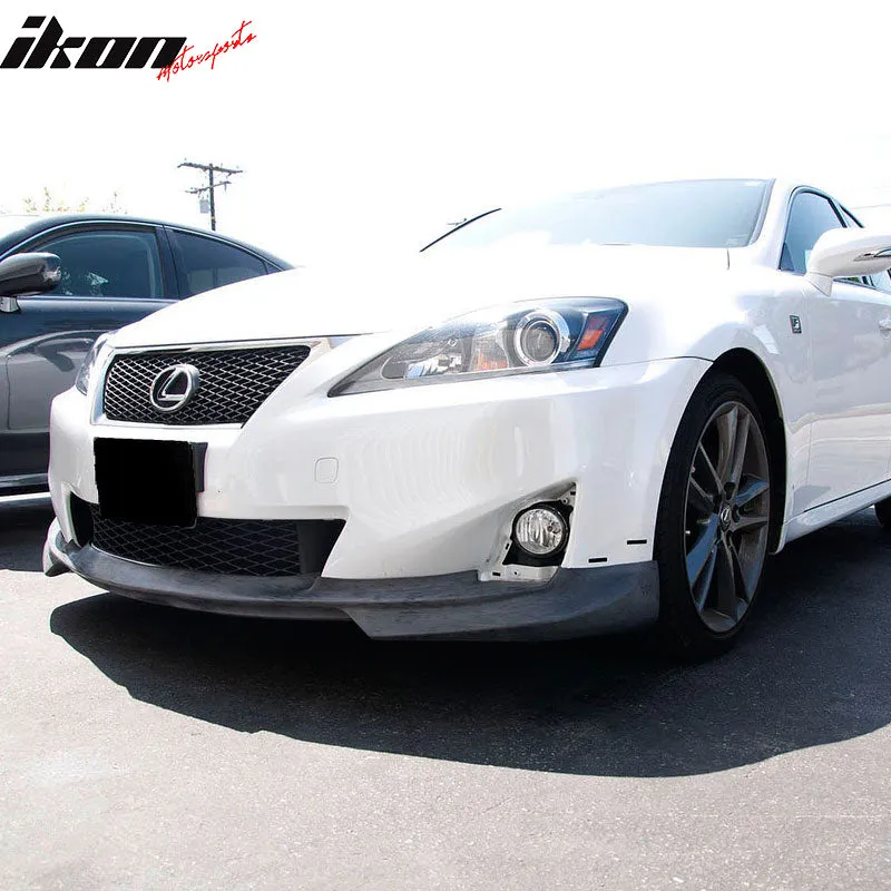 2011-2013 Lexus IS250 IS350 IK style Front Bumper lip Chin Spoiler PU