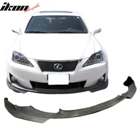 2011-2013 Lexus IS250 IS350 IK style Front Bumper lip Chin Spoiler PU