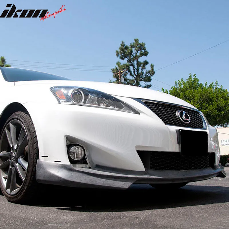 2011-2013 Lexus IS250 IS350 IK style Front Bumper lip Chin Spoiler PU