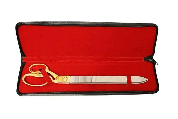 20" Ceremonial Scissors c/w Case