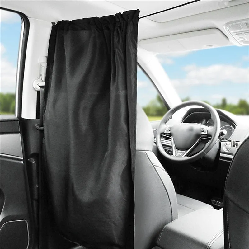 2Pcs Car Privacy Curtain