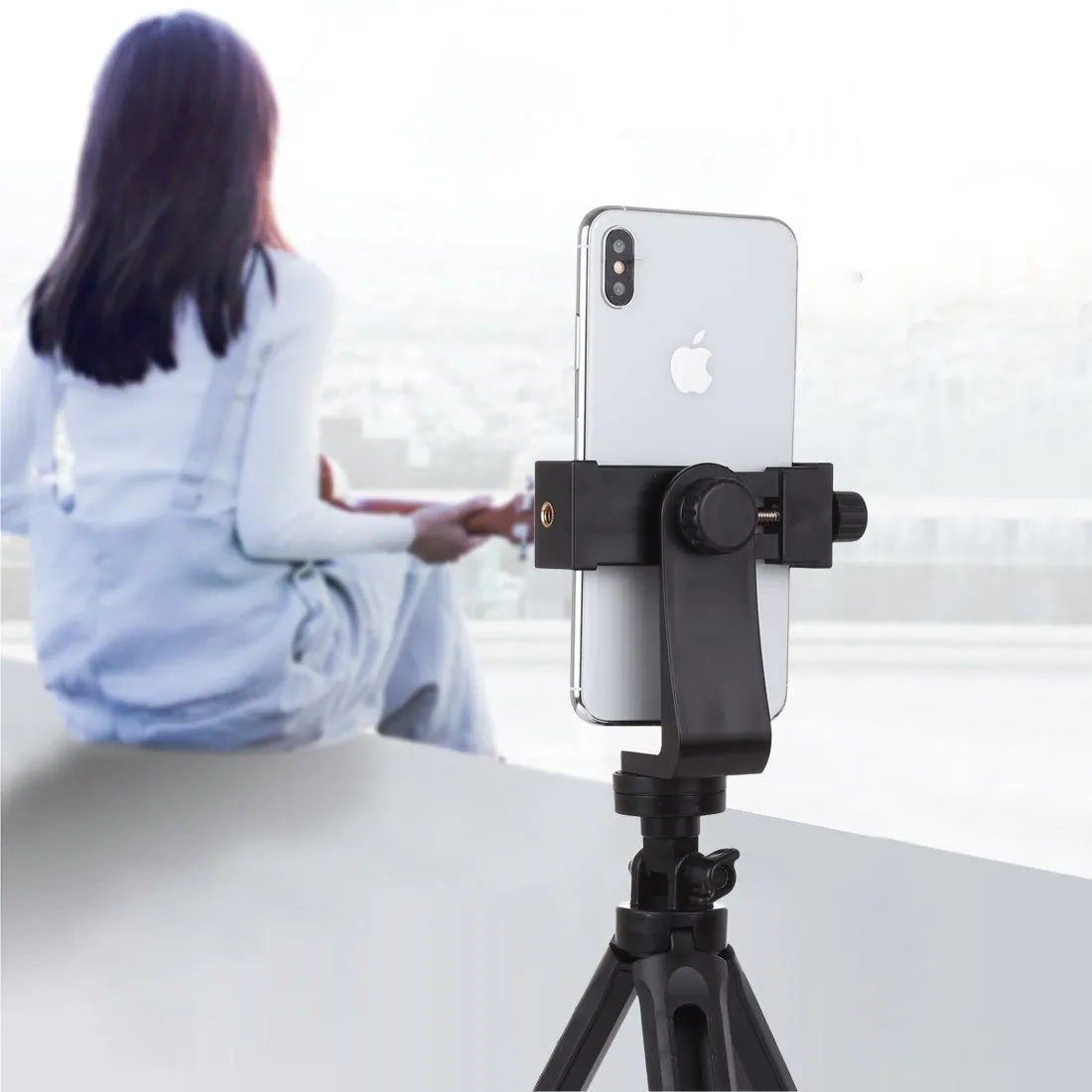 360 Degree Rotating Universal Horizontal Vertical Shooting Phone Clamp Holder Bracket