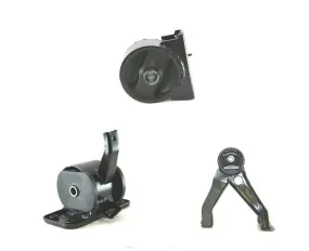 3PC Front & Rear Motor Mount Kit Fits Mitsubishi Outlander 2.0L AWD W/ A/T ONLY!