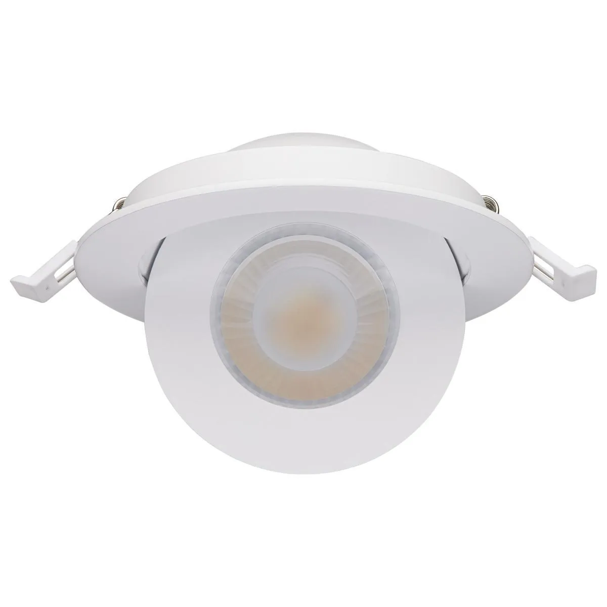 4 Inch Round Gimbal Downlight with Remote Driver, 750 Lumens, 27K|30K|35K|40K|50K