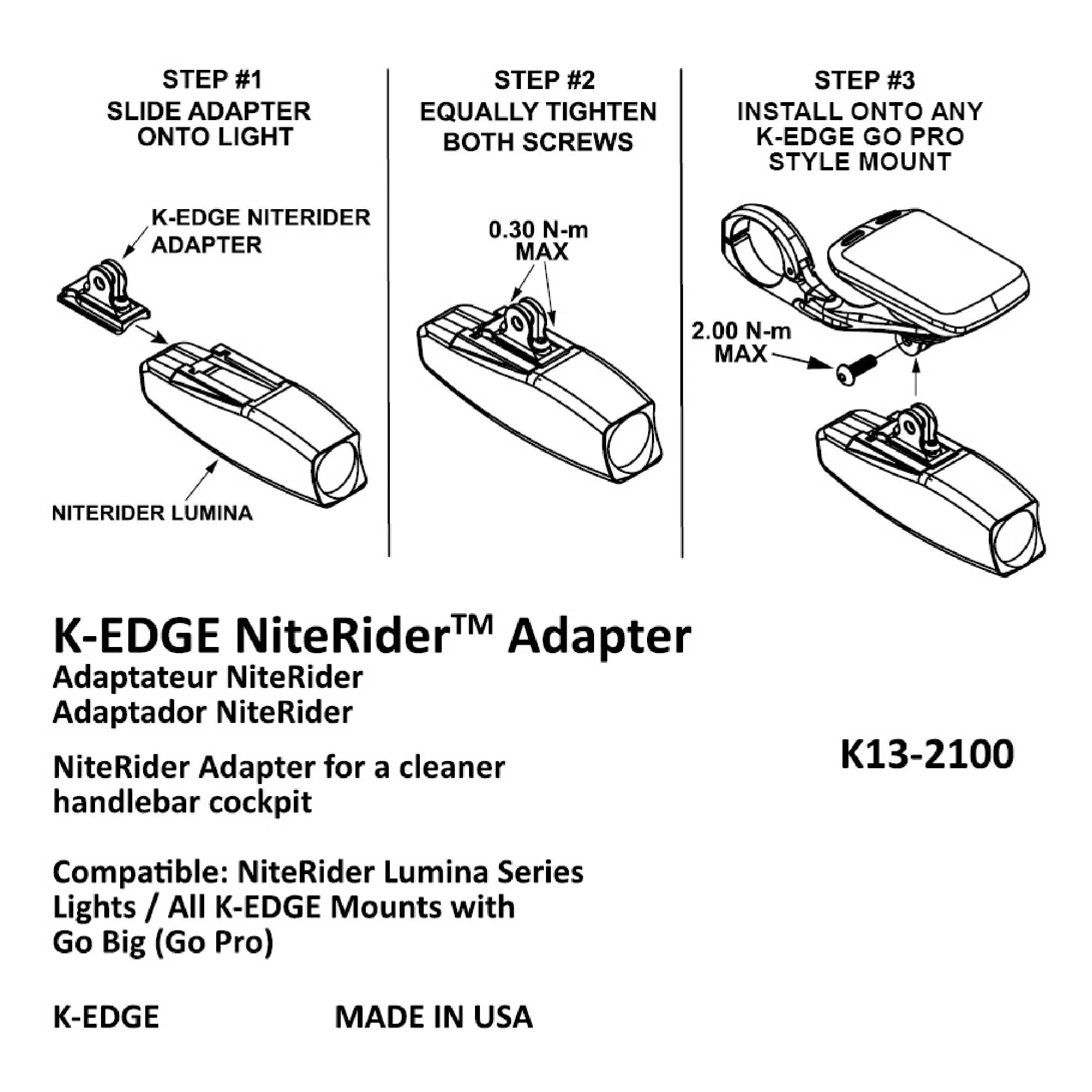 #4000 - GoPro Adapter by K-Edge