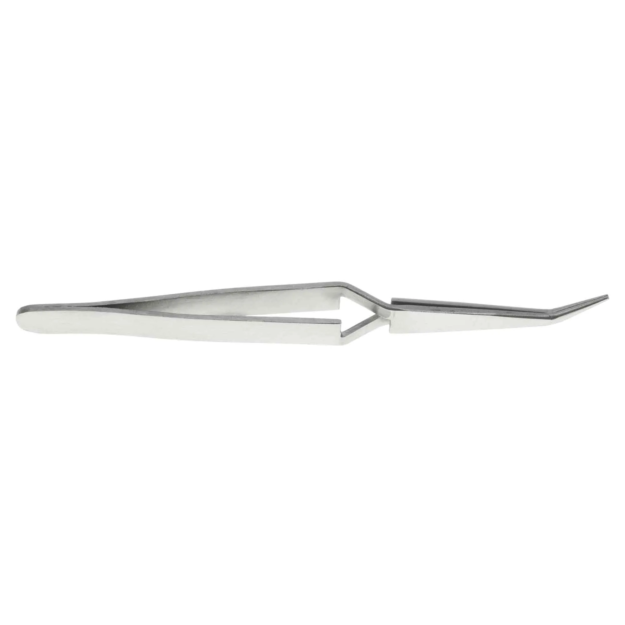 4.5 inch Curved Medium Clamp Tweezer