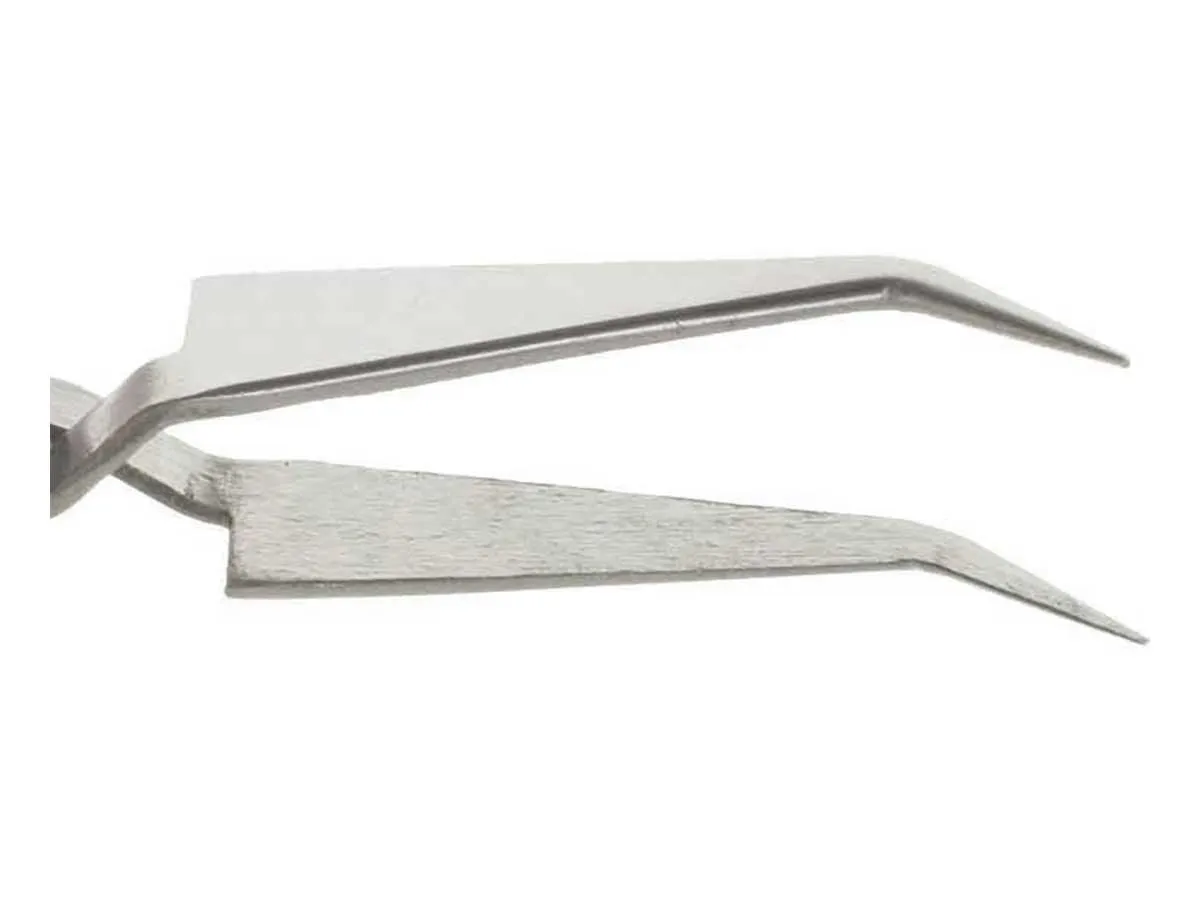 4.5 inch Curved Medium Clamp Tweezer