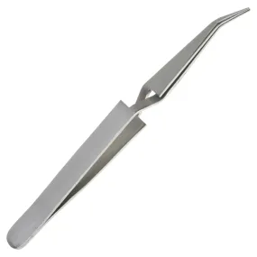 4.5 inch Curved Medium Clamp Tweezer