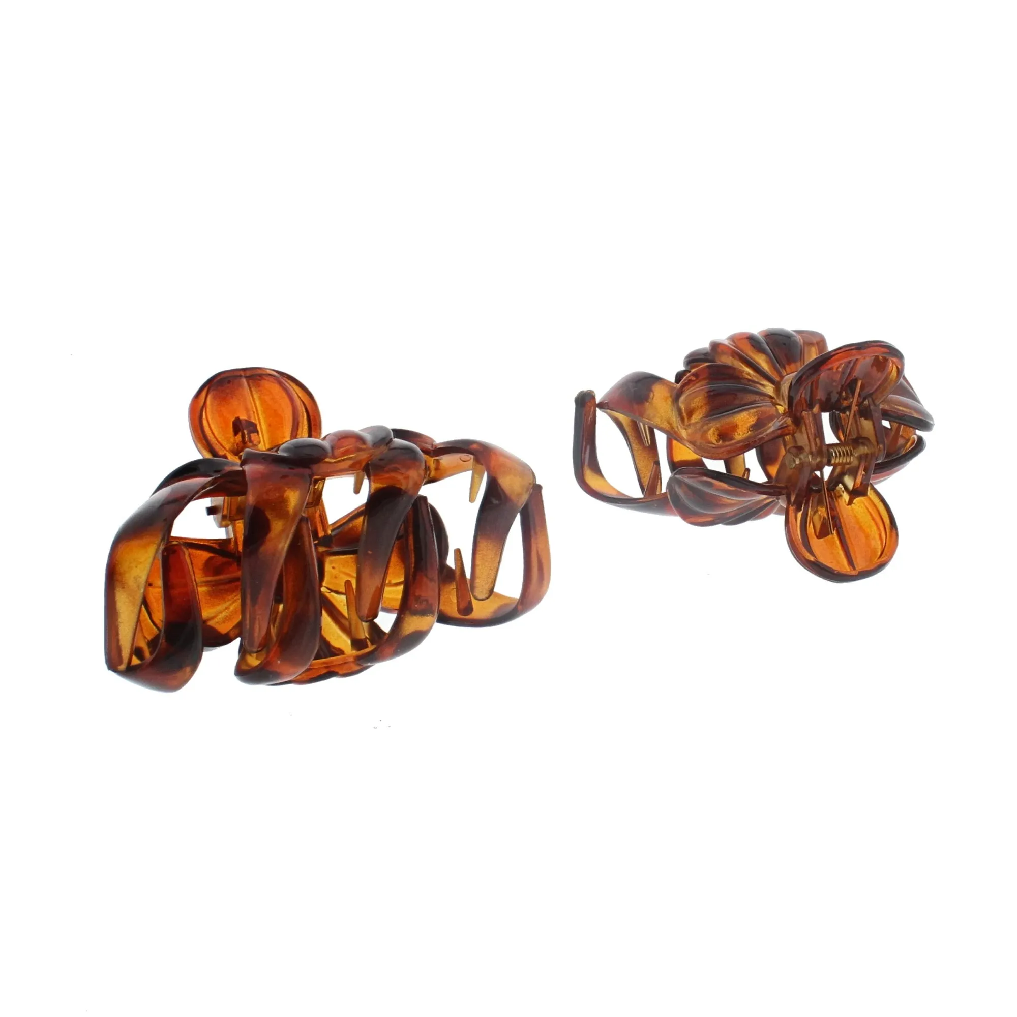 8cm Tortoiseshell Flower Clamps