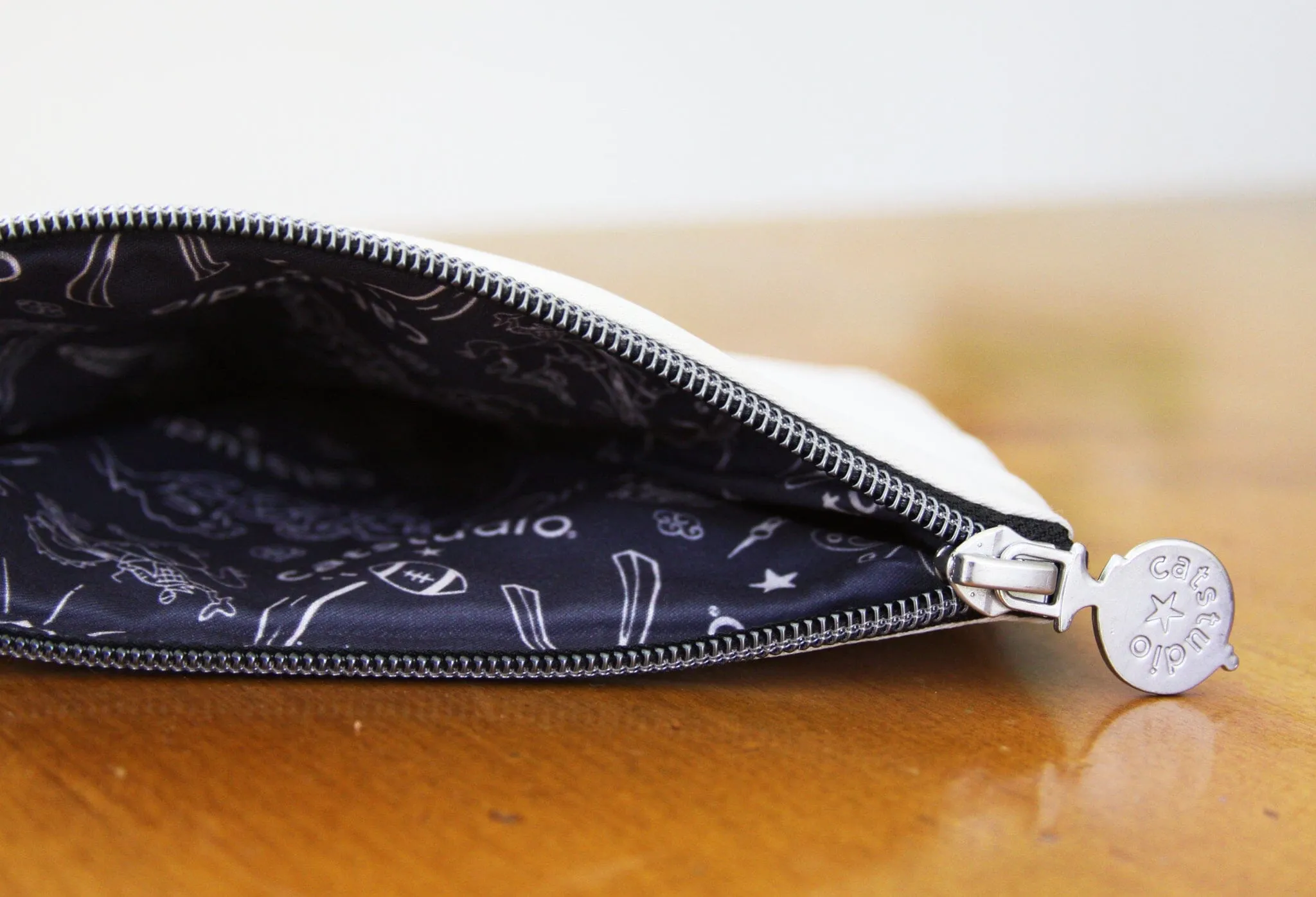 Acadia Zip Pouch - Natural