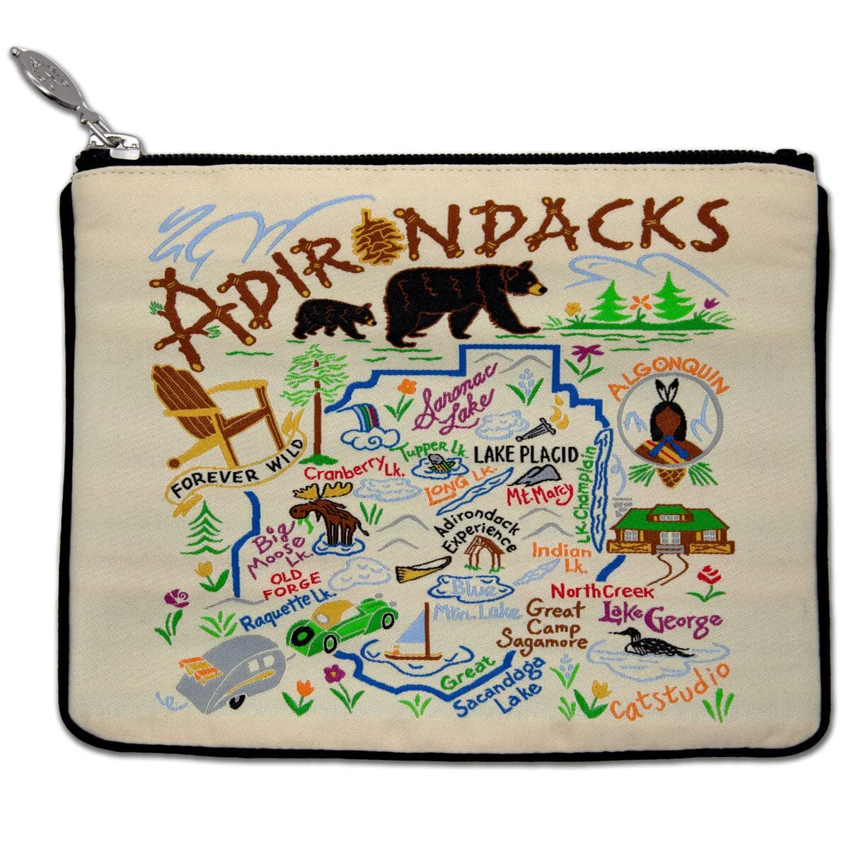 Adirondacks Zip Pouch - Natural