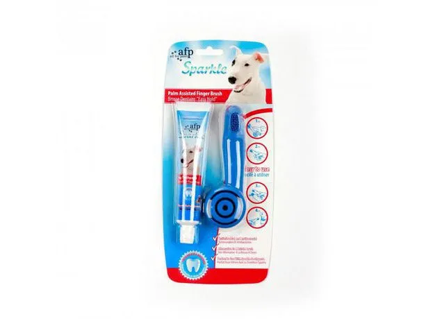 AFP Sparkles - Palm Assisted Brush & Peanut Toothpaste