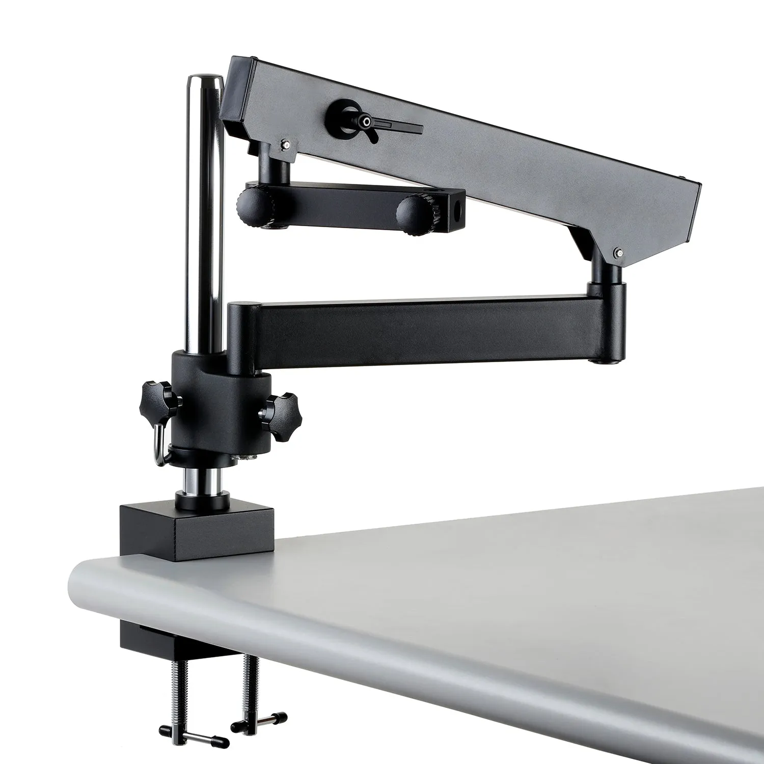 AmScope Articulating Stand with Post Clamp for Stereo Microscopes