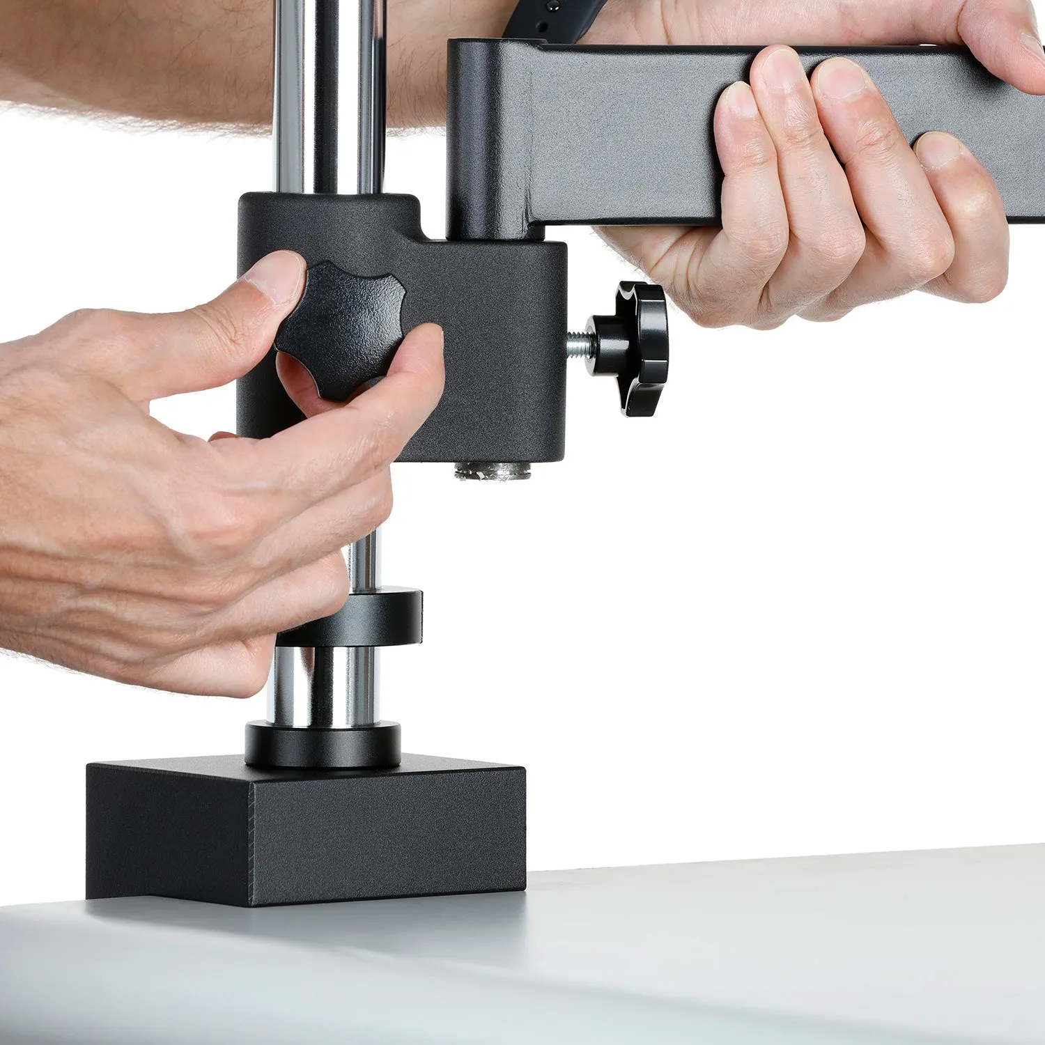 AmScope Articulating Stand with Post Clamp for Stereo Microscopes