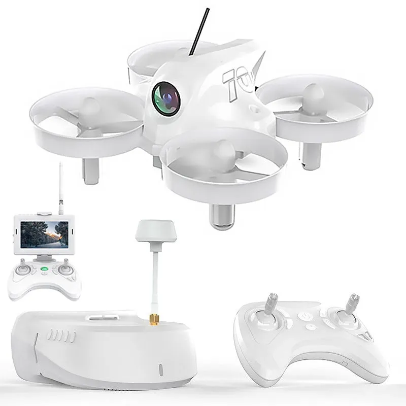 APEX FPV Drone Hollow Cup Indoor and Outdoor Mini FPV Racing Drone Set 5.8G Real-Time Image Transmission Super-Wide with Camera FPV Goggles