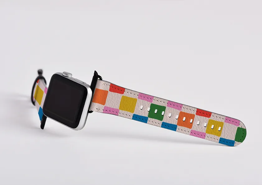 Apple Watch Strap- Multi Tiles