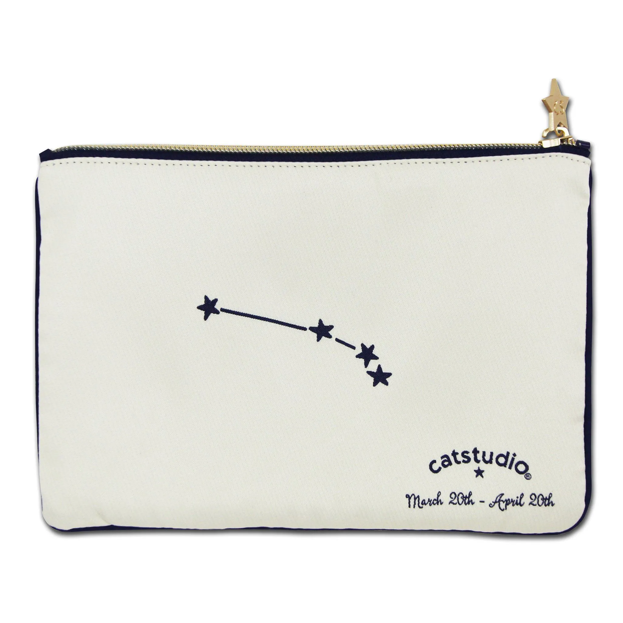 Aries Astrology Zip Pouch