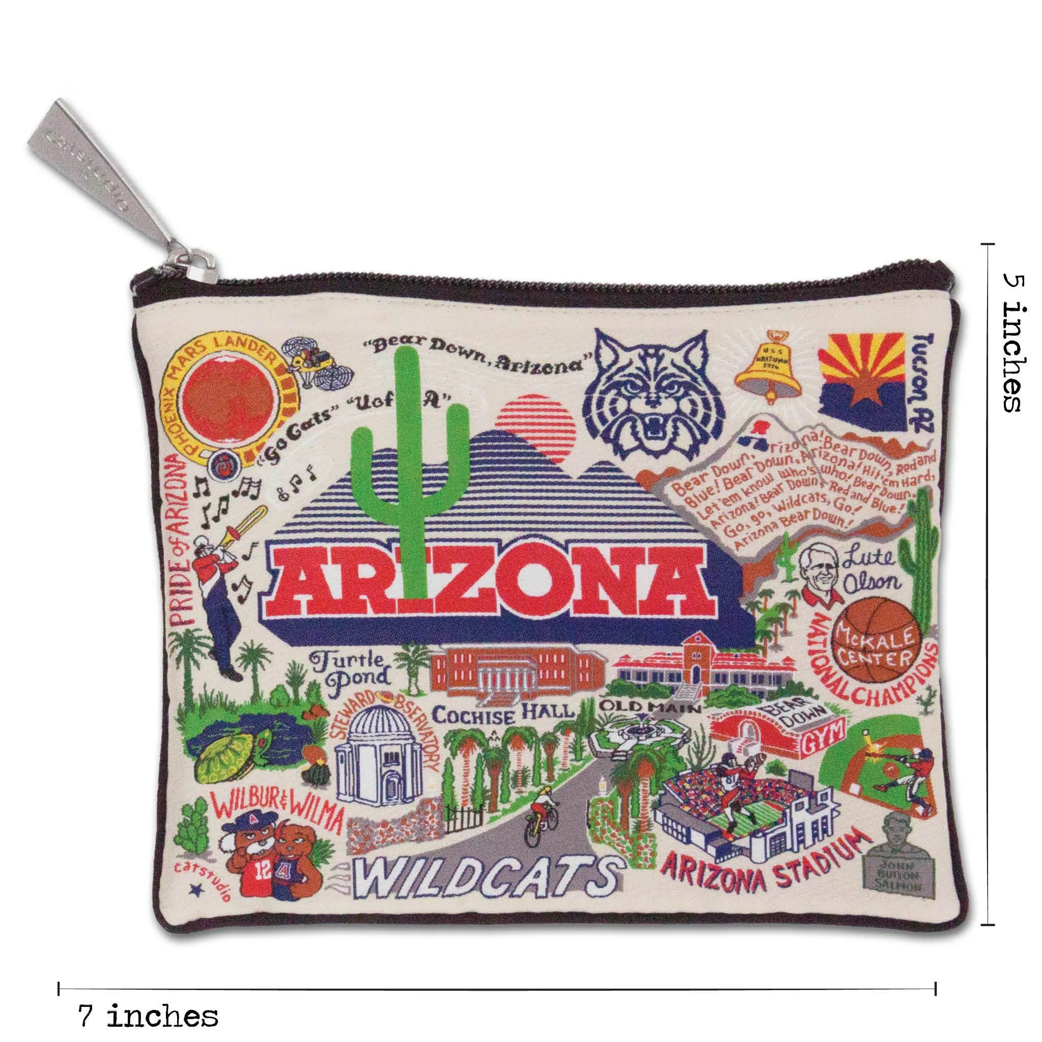 Arizona, University of Collegiate Zip Pouch