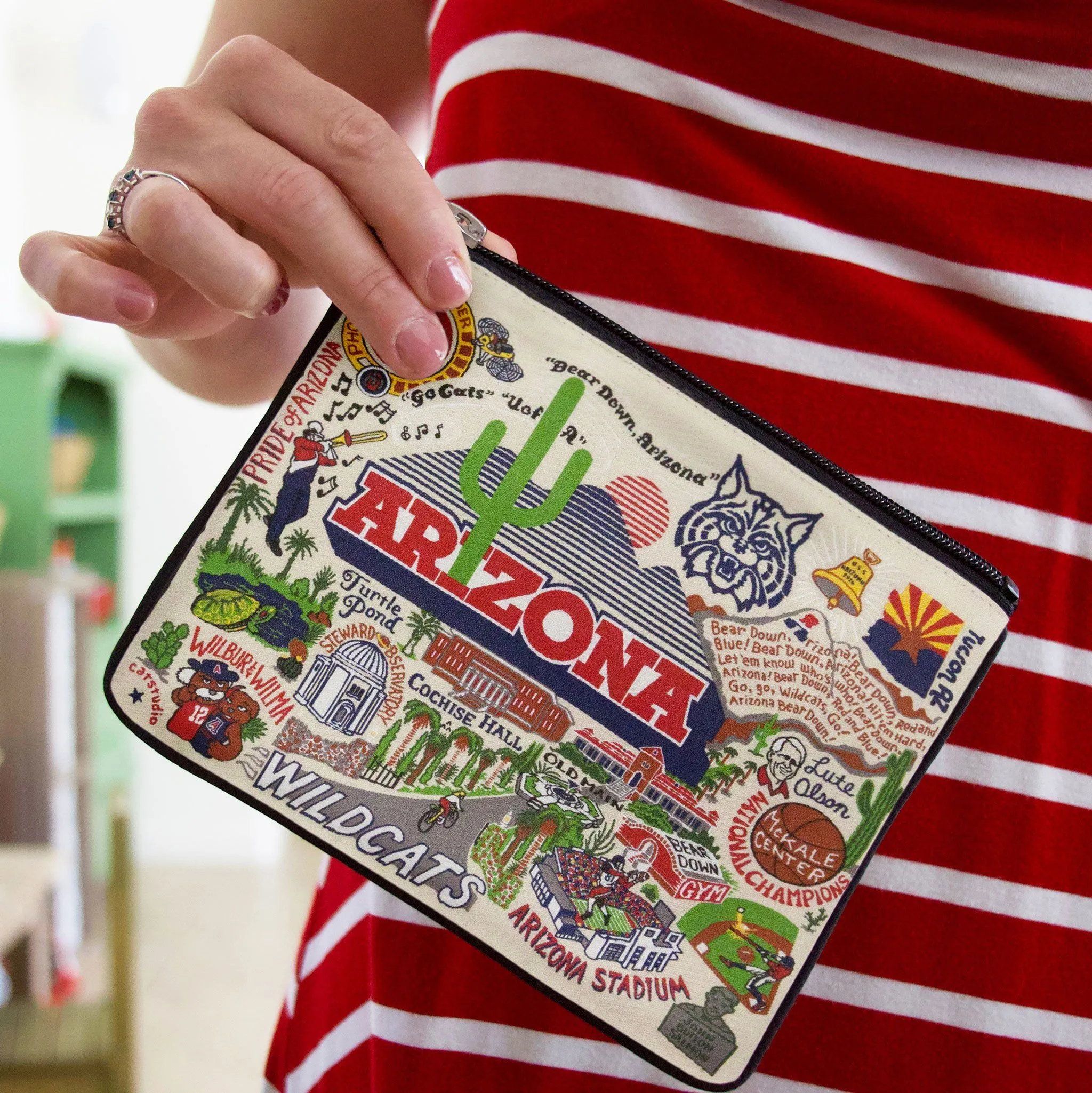 Arizona, University of Collegiate Zip Pouch