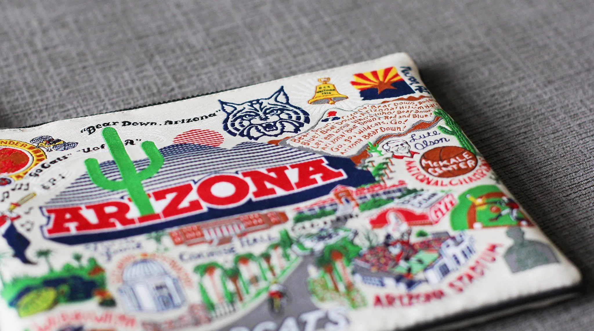 Arizona, University of Collegiate Zip Pouch