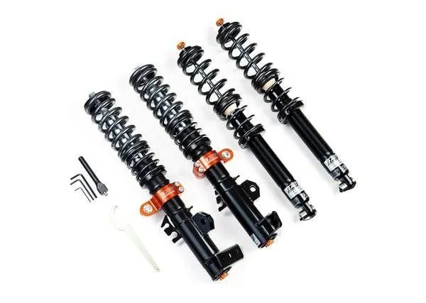 AST Suspension 5100 Series 1-Way Coilovers (True Rear - Includes Front and Rear Top Mounts) ACC-B1106S - 2000-2005 BMW 325i Sedan-Touring-Coupe-Convertible (E46)