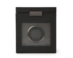 Axis Single Watch Winder With Storage (Powder Coat)