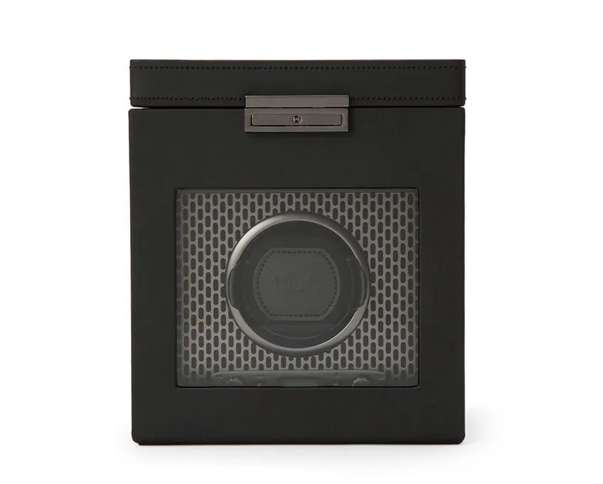 Axis Single Watch Winder With Storage (Powder Coat)