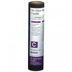 Babylock - No-Show Fusible Mesh Black