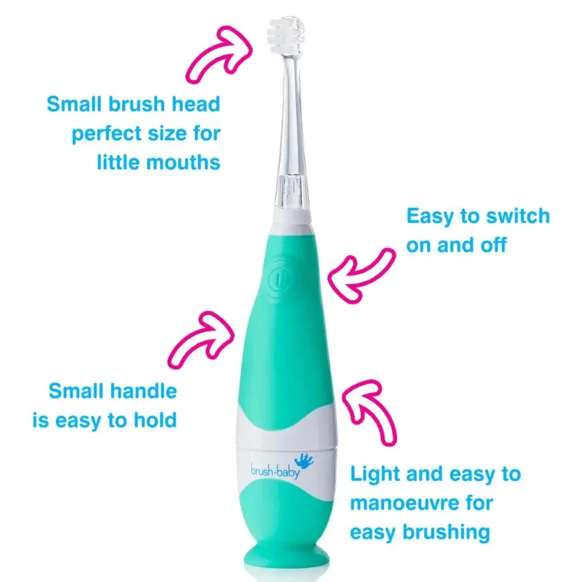 BabySonic® Toddler First Electric Toothbrush Gift Set