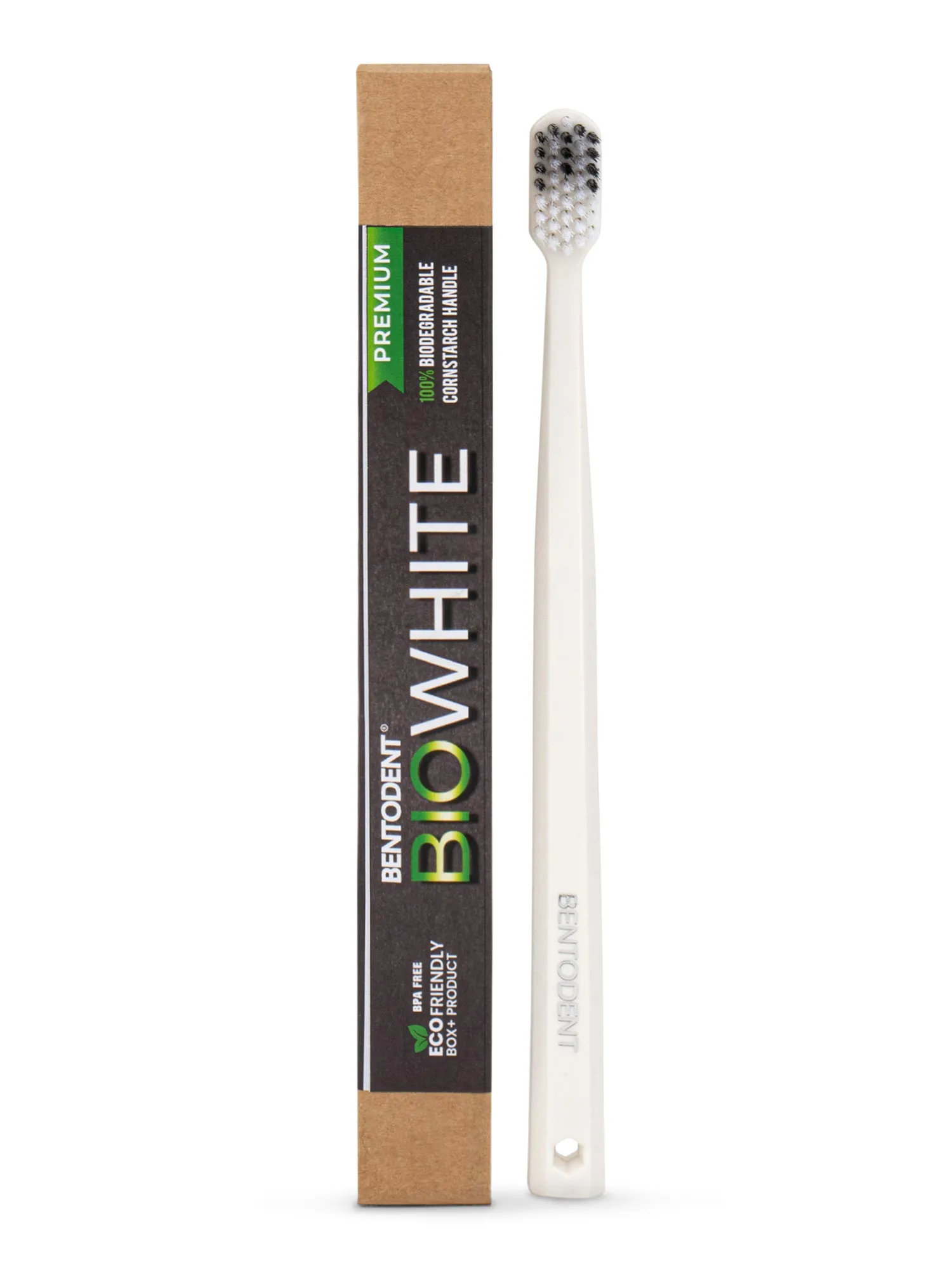 Bio White Adult Biodegradable Toothbrush