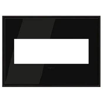 Black Nickel, 4-Gang  Wall Plate