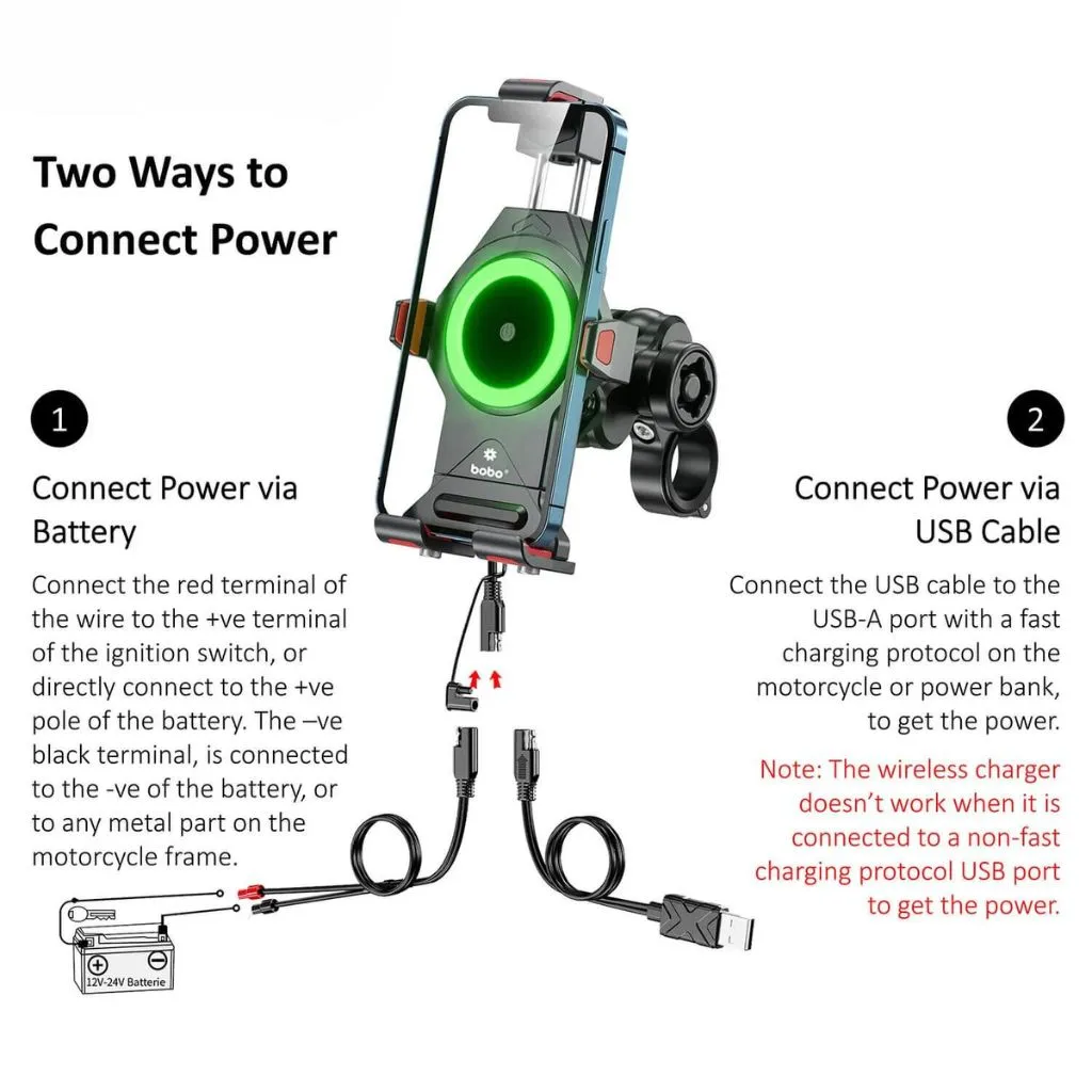 BOBO BM 16 ANTI-VIBRATION MOBILE HOLDER