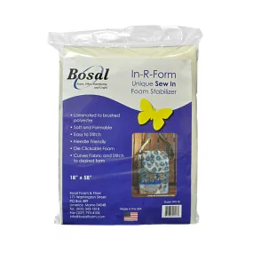 Bosal In-R-Form Sew-In 18" by 58" White