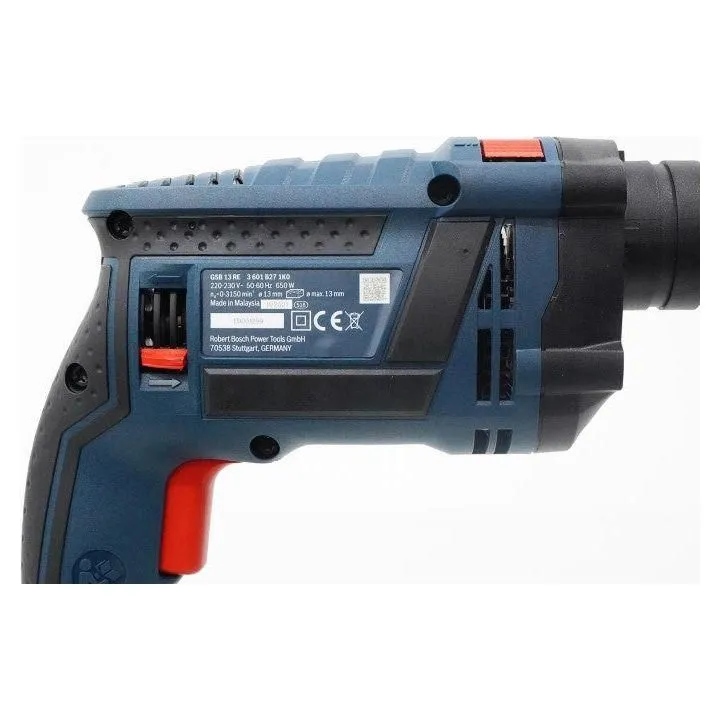 Bosch GSB 13 RE Impact Drill (WRAP) with 100 pcs Accessories 1/2" (13mm) 650W