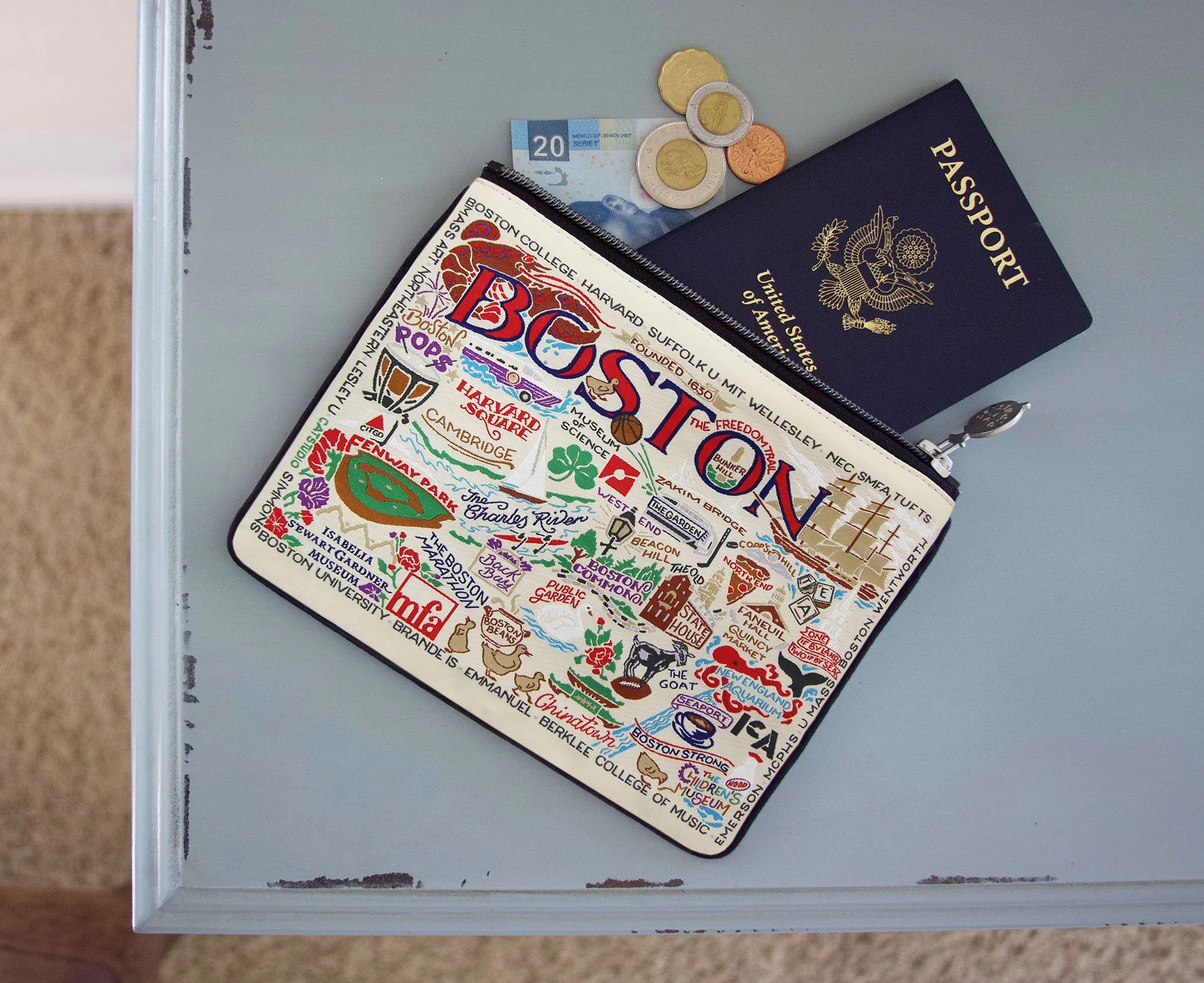 Boston Zip Pouch