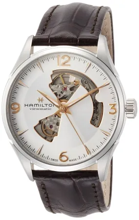 Brand New Hamilton H32705551 Jazzmaster Open Heart Men's Automatic Watch