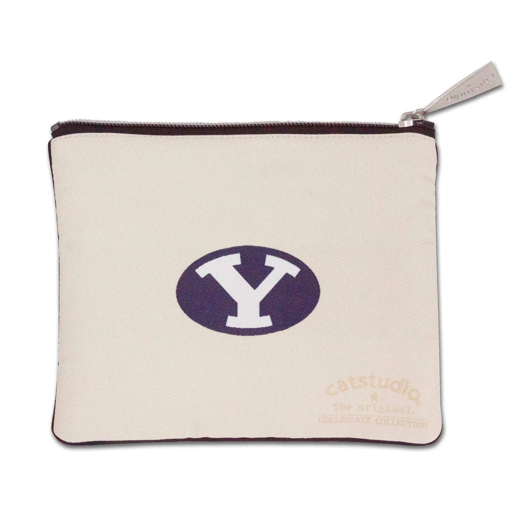 Brigham Young University (BYU) Collegiate Zip Pouch