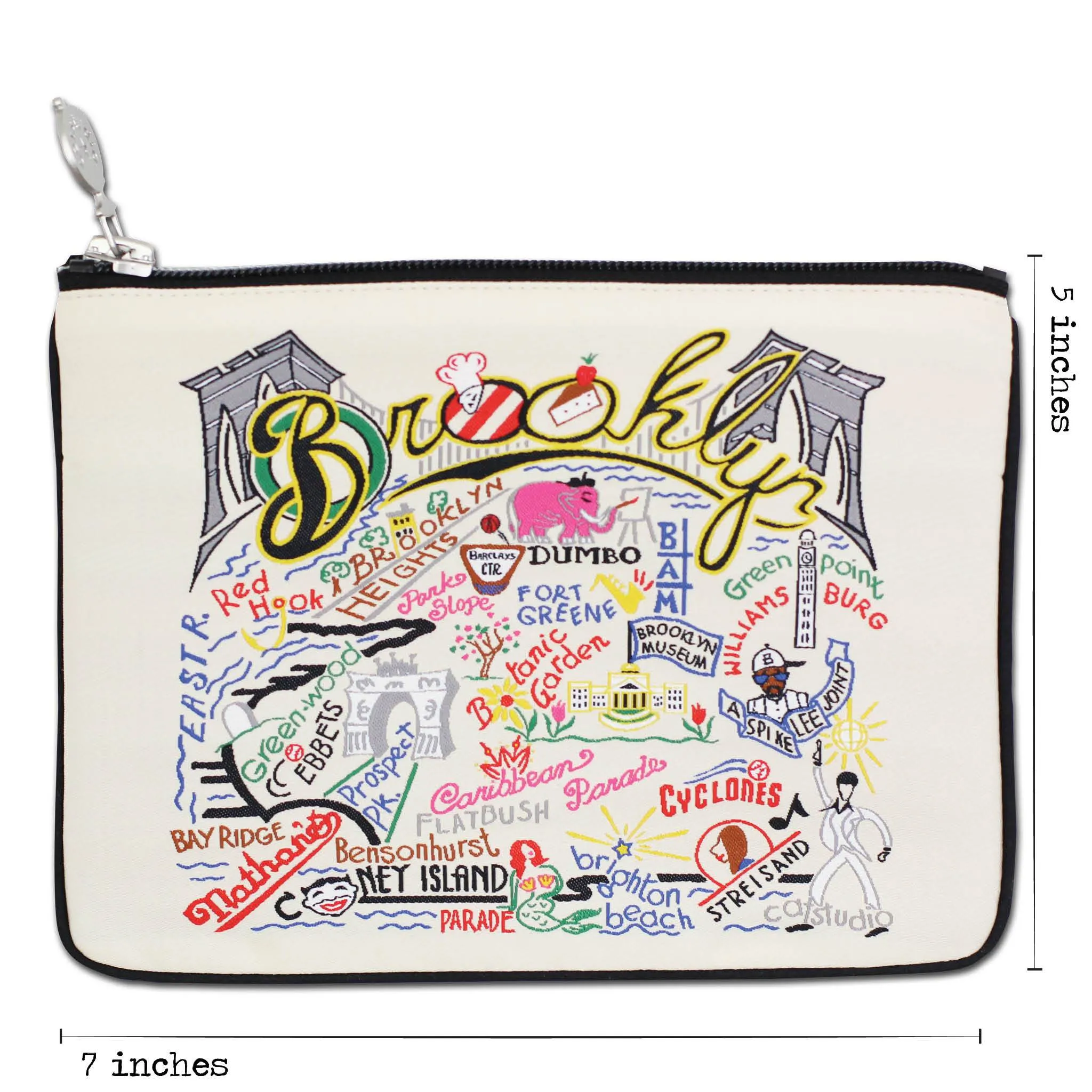 Brooklyn Zip Pouch - Natural