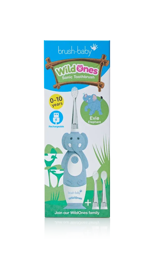 Brush Baby WildOnes Elephant Rechargeable Toothbrush