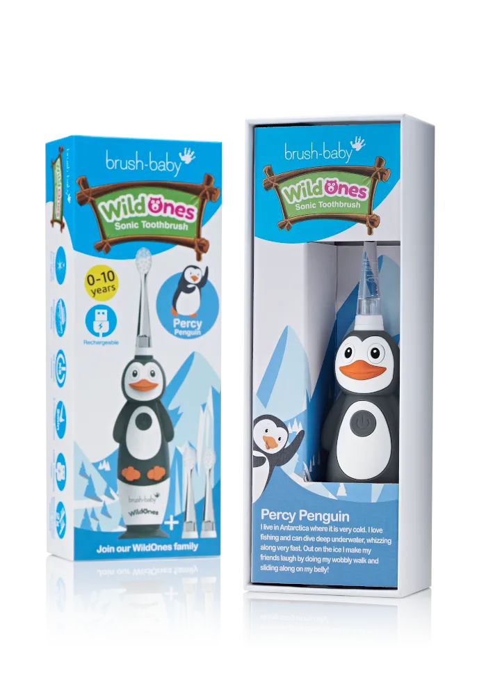 Brush Baby WildOnes Penguin Rechargeable Toothbrush