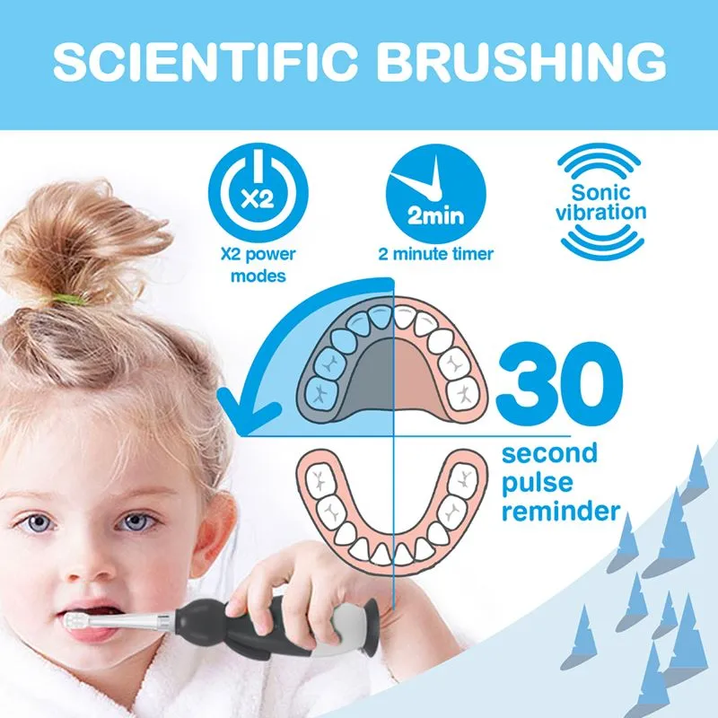 Brush-baby WildOnes Penguin RechargeableSonicElectricToothbrush 0-10yr