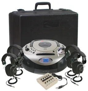 Califone 1886PLC 4-Person Spirit SD Stereo Listening Center