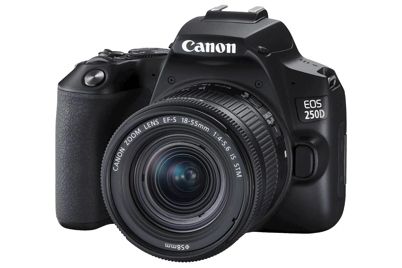 Canon EOS 250D (Rebel SL3) DSLR Camera w/ 18-55mm IS STM Lens (International Model) -