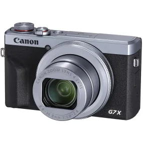 Canon PowerShot G7X Mark III  Digital Camera (Silver)