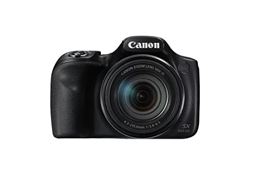 Canon PowerShot SX540 Digital Camera w/ 50x Optical Zoom - Wi-Fi & NFC Enabled (Black), 1 - 1067C001