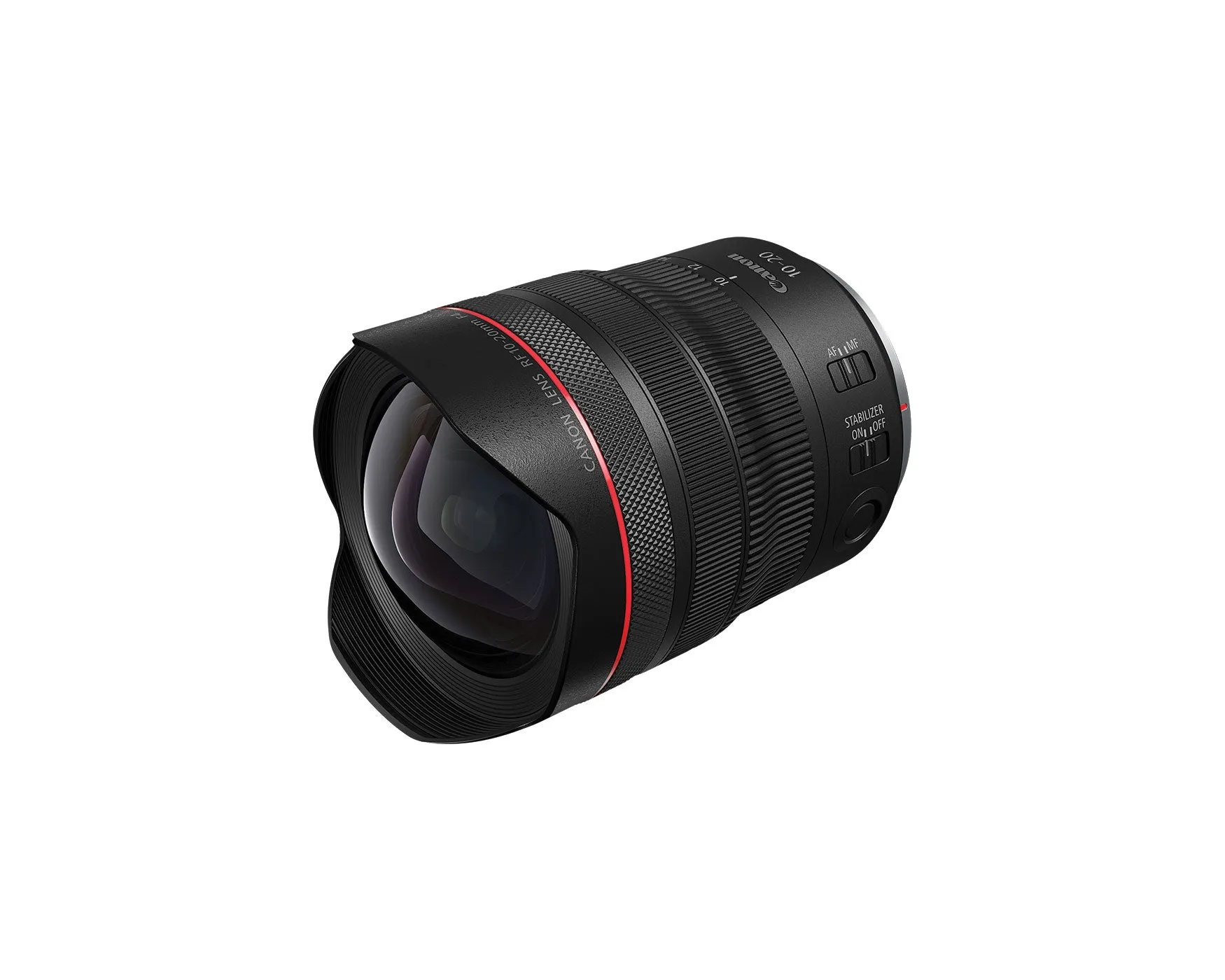 Canon RF 10-20mm f/4L IS STM, Filter via rear slot